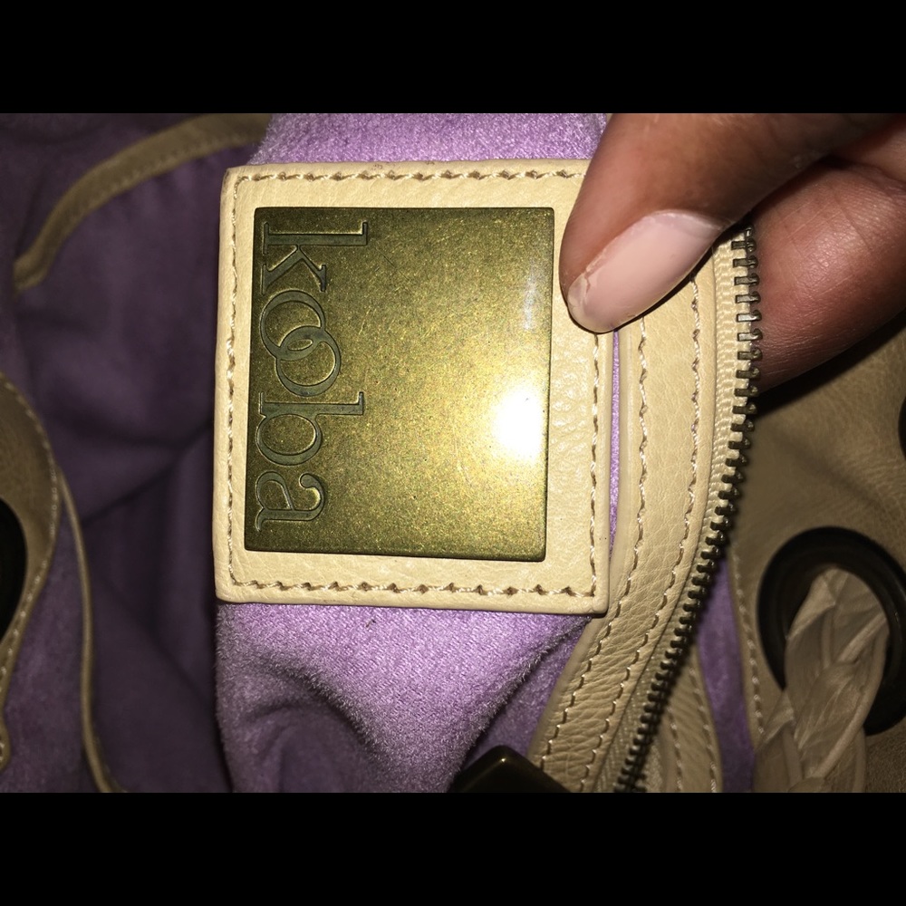 Soft leather Kooba bag - Picture 3 of 4
